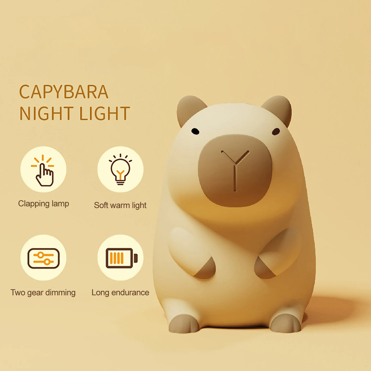 Cabybara Night Light