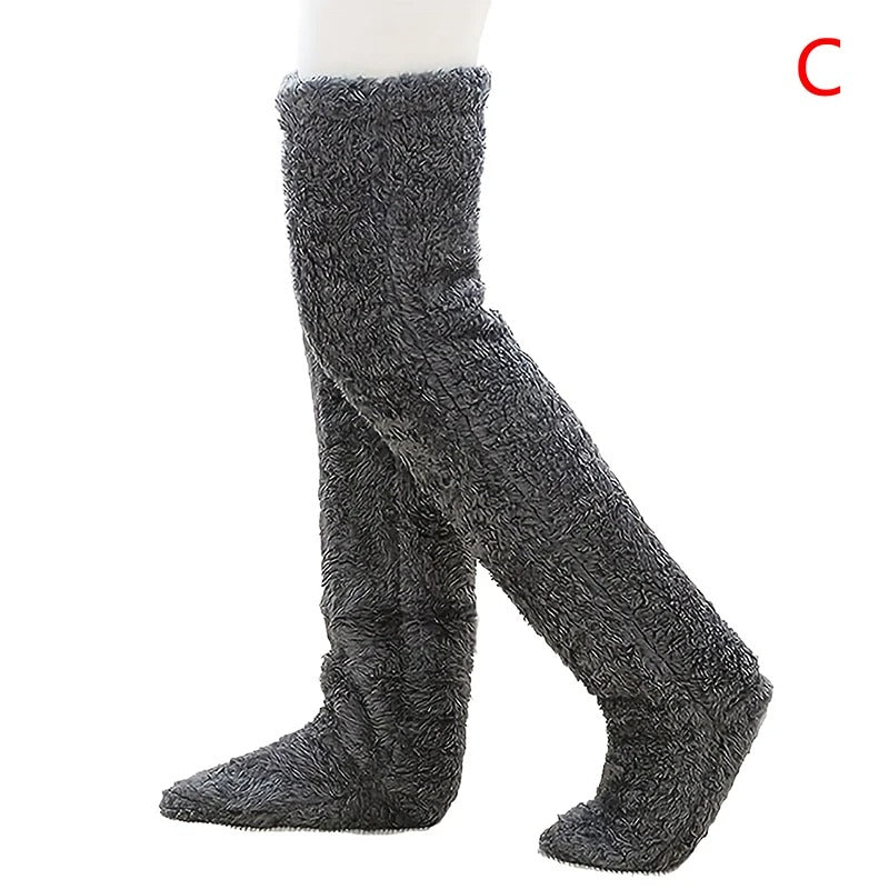 Comfortable long leg warmers | HUGSOCKS