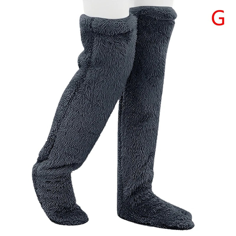 Comfortable long leg warmers | HUGSOCKS