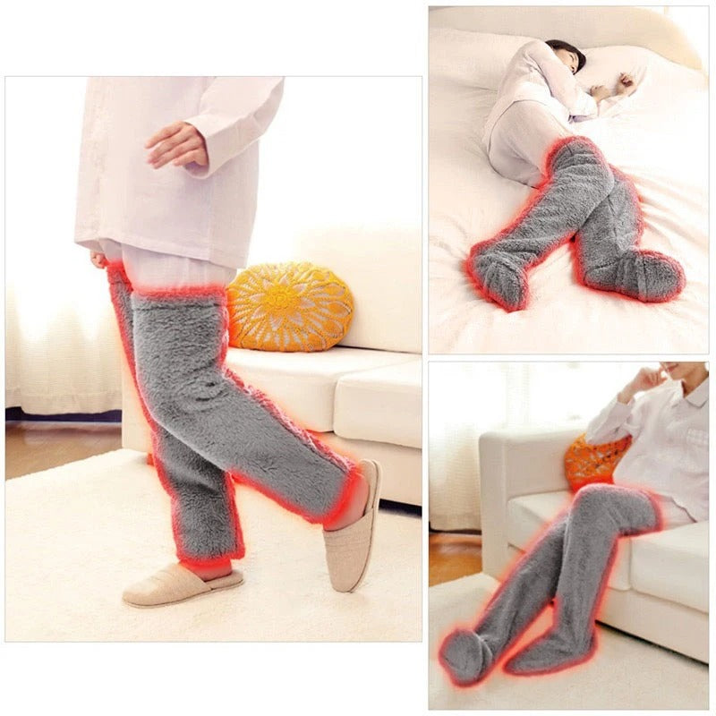 Comfortable long leg warmers | HUGSOCKS