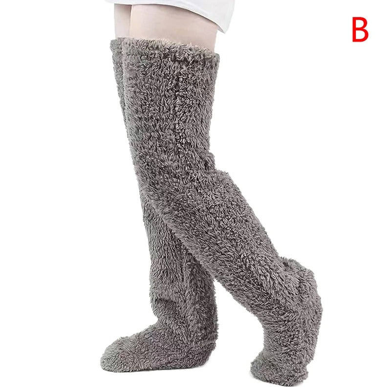 Comfortable long leg warmers | HUGSOCKS